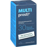 Produktbild von Multiprosti Softgel-Kapseln von Genericon Pharma glutenfrei und laktosefrei 30 Stück