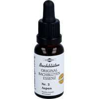 Produktbild von Murnauer Bachblüten Aspen Tropfen 20 ml
