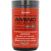 Produktbild von MuscleMeds Amino Decanate BCAA Pulver 381g