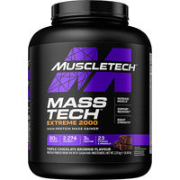Produktbild von MuscleTech Mass Tech Extreme 2000 Protein Pulver Triple Chocolate Brownie 2720 g