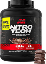 MuscleTech Nitro Tech Whey Protein Pulver Schokolade 1820 g vegetarisch – Bild 1 von 1