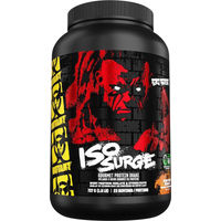 Produktbild von Mutant Iso Surge Molkenisolat-Proteinpulver Erdnussbutter-Schokolade 727 g Low Carb