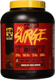 Mutant Iso Surge Whey Protein Pulver Chocolate Fudge Brownie Low Carb 2270 g – Bild 1 von 3