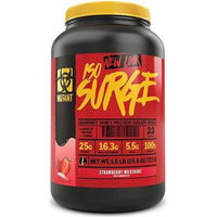 Produktbild von Mutant Iso Surge Whey Protein Pulver Erdbeere Low Carb 727g