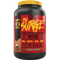 Produktbild von Mutant Iso Surge Whey Protein Pulver Triple Chocolate Low Carb 727g