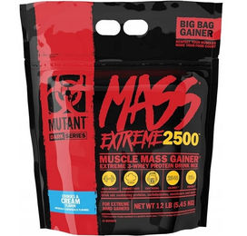 Mutant Mass Extreme 2500 Gainer Molkenproteinpulver Cookies & Cream 5450 g – Bild 1 von 10