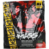 Produktbild von Mutant Mass Muscle Mass Gainer Erdbeere-Banane Pulver zuckerarm 6800 g
