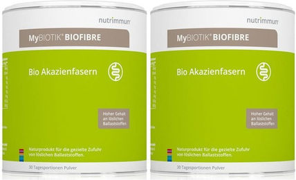 MyBIOTIK BIOFIBRE Akazienfaser Pulver Bio Vegan ohne Zusatzstoffe – Bild 1 von 1