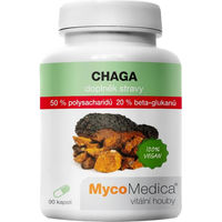 Produktbild von MycoMedica Chaga 50 % Kapseln 90 Stück