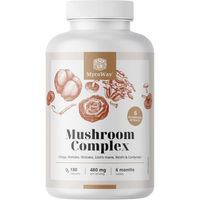Produktbild von MycoWay Kräuter-Komplex Pilzkomplex vegetarisch 180 Kapseln