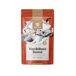 MycoWay MushRoot Boost Kräuter-Komplex Pulver Kakaogeschmack 100 g – Bild 1 von 5