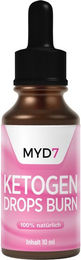 MYD7 Ketogen Drops Burn Hanföl Tropfen ohne Zusatzstoffe 1000 ml – Bild 1 von 4