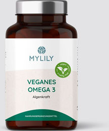 MYLILY Algenkraft Veganes Omega 3 Kapseln ohne Zusatzstoffe – Bild 1 von 2
