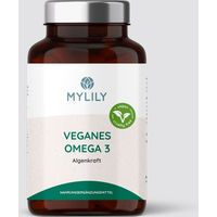 Produktbild von MYLILY Algenkraft Veganes Omega 3 Kapseln ohne Zusatzstoffe
