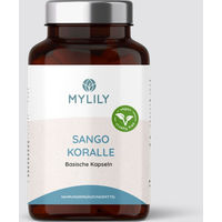 Produktbild von MYLILY Sango Koralle Algenkalk Kapseln vegan ohne Zusatzstoffe