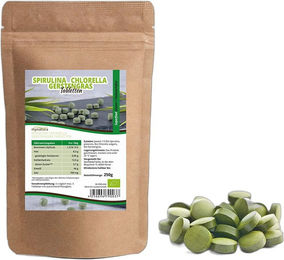 Mynatura Bio Spirulina Chlorella Gerstengras Mix Superfood Tabletten – Bild 1 von 1