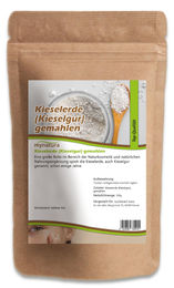 Mynatura Kieselgur Diatomeenerde Silizium Kieselerde Pulver ohne Zusatzstoffe 500g – Bild 1 von 2