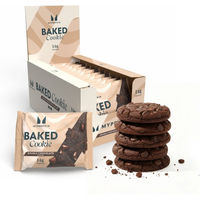 Produktbild von Myprotein Baked Protein Cookie Doppel Schokoladen Chip Vegan 12 x 75g
