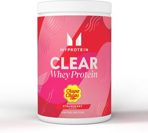 Myprotein Clear Whey Isolat Erdbeere Chupa Chups 20 Portionen Pulver – Bild 1 von 1