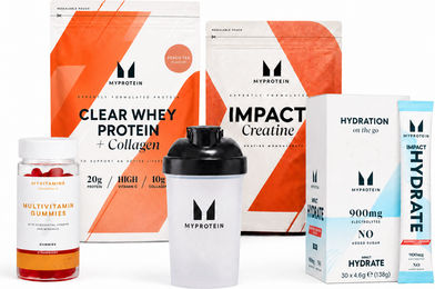 Myprotein Impact Week Clear Protein Bundle Raspberry Lemonade und Peach Tea zuckerfrei Pulver 20 Portionen – Bild 1 von 1