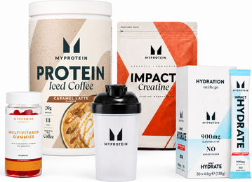 Myprotein Impact Week Coffee Bundle Iced Caramel Latte zuckerfrei Pulver 20 Portionen – Bild 1 von 1