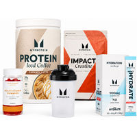 Produktbild von Myprotein Impact Week Coffee Bundle Iced Caramel Latte zuckerfrei Pulver 20 Portionen