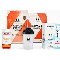 Produktbild von Myprotein Impact Whey Protein Bundle Schokolade zuckerfrei Pulver 30 Portionen