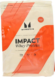 Myprotein Impact Whey Protein Konzentrat Erdbeere Pulver 1000 g – Bild 1 von 1