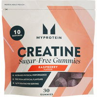 Produktbild von Myprotein Kreatin Monohydrat Gummis Himbeere zuckerfrei vegan 30 Stück
