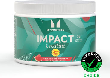 Myprotein Kreatin Monohydrat Pulver Watermelon Lollipop 250g vegan vegetarisch – Bild 1 von 1