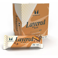 Produktbild von Myprotein Layered Protein Bar Chocolate Peanut Pretzel zuckerarm 6 x 60g