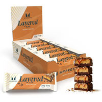 Produktbild von Myprotein Layered Proteinriegel Chocolate Peanut Pretzel zuckerarm 12 x 60 g