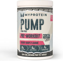 Myprotein Origin Jacked Pump Pulver Cherry Drops Vegan Vegetarisch 25 Portionen – Bild 1 von 2