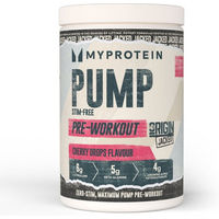 Produktbild von Myprotein Origin Jacked Pump Pulver Cherry Drops Vegan Vegetarisch 25 Portionen