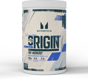 Myprotein Origin Pre-Workout Pulver Blue Raspberry Fizz 600 g für 30 Portionen vegan vegetarisch – Bild 1 von 2