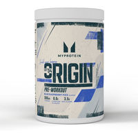 Produktbild von Myprotein Origin Pre-Workout Pulver Blue Raspberry Fizz 600 g für 30 Portionen vegan vegetarisch