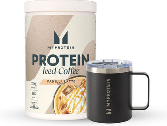 Myprotein Protein Eiskaffee Bundle Iced Vanilla Latte Pulver vegetarisch 20 Portionen – Bild 1 von 1
