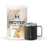 Produktbild von Myprotein Protein Eiskaffee Bundle Iced Vanilla Latte Pulver vegetarisch 20 Portionen