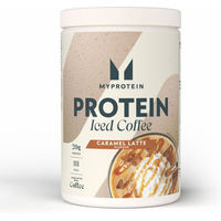 Produktbild von Myprotein Protein Iced Coffee Iced Caramel Latte Pulver vegetarisch zuckerarm ohne Zusatzstoffe 600g