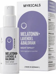 MYRICALS Premium Night Spray mit Melatonin, Lavendel und Baldrian – Bild 1 von 4