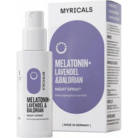 Produktbild von MYRICALS Premium Night Spray mit Melatonin, Lavendel und Baldrian