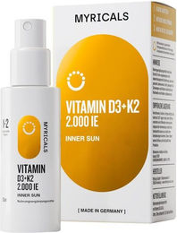 MYRICALS Premium Vitamin D3 + K2 Inner Sun 2000 IE Spray – Bild 1 von 3
