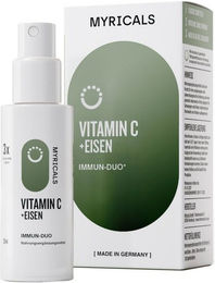 MYRICALS Vitamin C und Eisen Bisglycinat Spray ohne Zusatzstoffe 30 ml – Bild 1 von 4