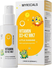 Myricals Vitamin D3 + K2 MK7 Spray für Kinder 1000 IE – Bild 1 von 3