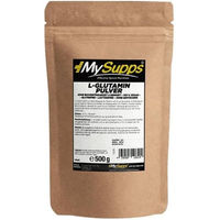 Produktbild von MySupps L-Glutamin Pulver vegan zuckerfrei laktosefrei ohne Zusatzstoffe