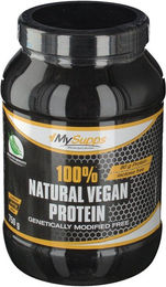 MySupps Natural Vegan Protein Pulver Erbsenprotein Neutral 750 g – Bild 1 von 2