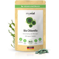 Produktbild von myvial Bio Chlorella Tabletten vegan ohne Zusatzstoffe 240 Stück