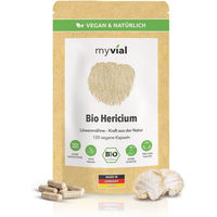 Produktbild von myvial Bio Hericium Kapseln Lionsmane vegan 120 Stück