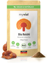 myvial Bio Reishi Pulver 100 g vegan und ohne Zusatzstoffe – Bild 1 von 1