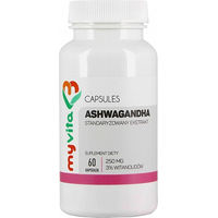 Produktbild von MyVita Ashwagandha 250 mg Kapseln 60 Stück